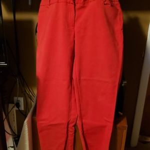 Eloquii Red Pants
